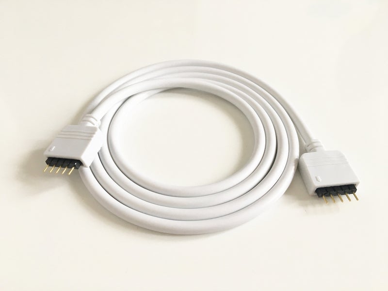 HUALAND 5M 16.4ft 5 Color RGBW Extension Cable LED Strip Connector Extension Cable Cord Wire 5 Pin LED Connector for SMD 5050 3528 2835 RGBW LED Light Strip - Image 2